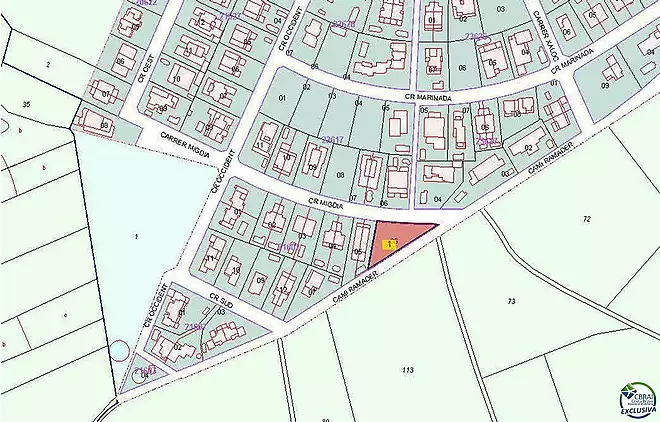 Buildable Urban Plot of 777 m&sup2; Located in Mas Pau