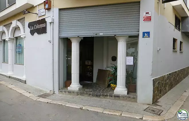 En venta restaurant centre Roses