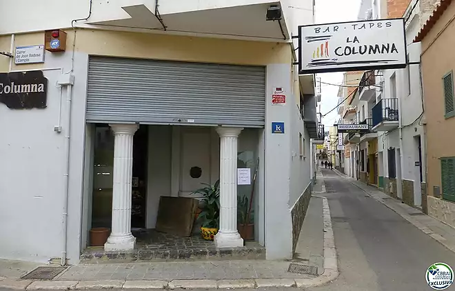 En venta restaurant centre Roses