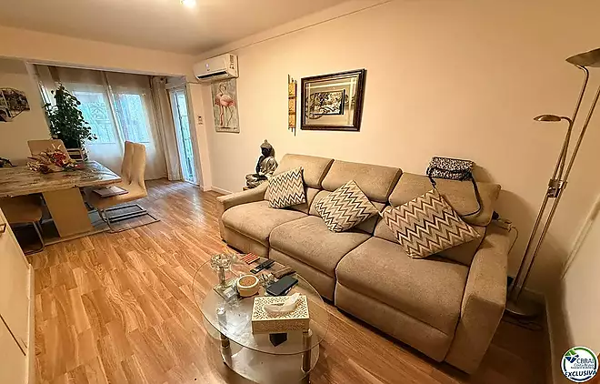 Apartment in the Heart of the Town Centre, Just 250 Metres from the Beach.