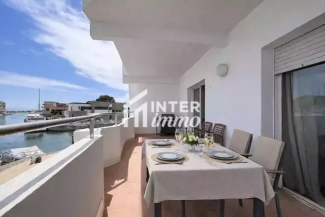 Apartament canal terrassa sud Roses Santa Margarita