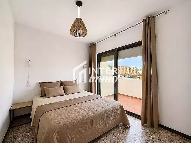 Apartament canal terrassa sud Roses Santa Margarita