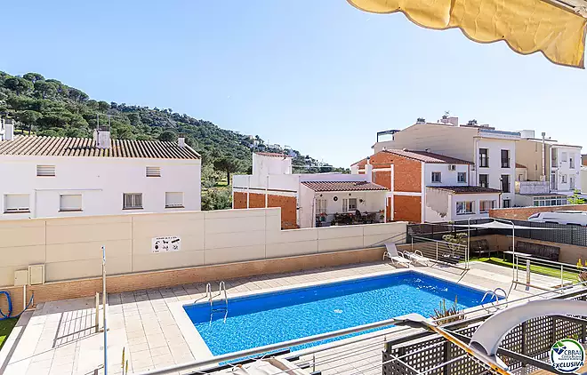 Pis de 2 habitacions amb piscina comunit&agrave;ria- Mas Oliva, Roses
