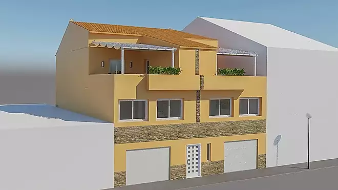 Construeix la teva nova casa en un poble rústic a només uns minuts de la platja!