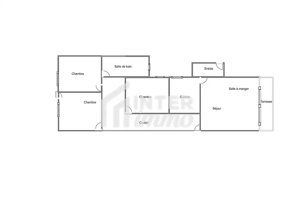 Es ven apartament de 3 habitacions a l'últim pis, al cor de Roses - foto 24 de 24
