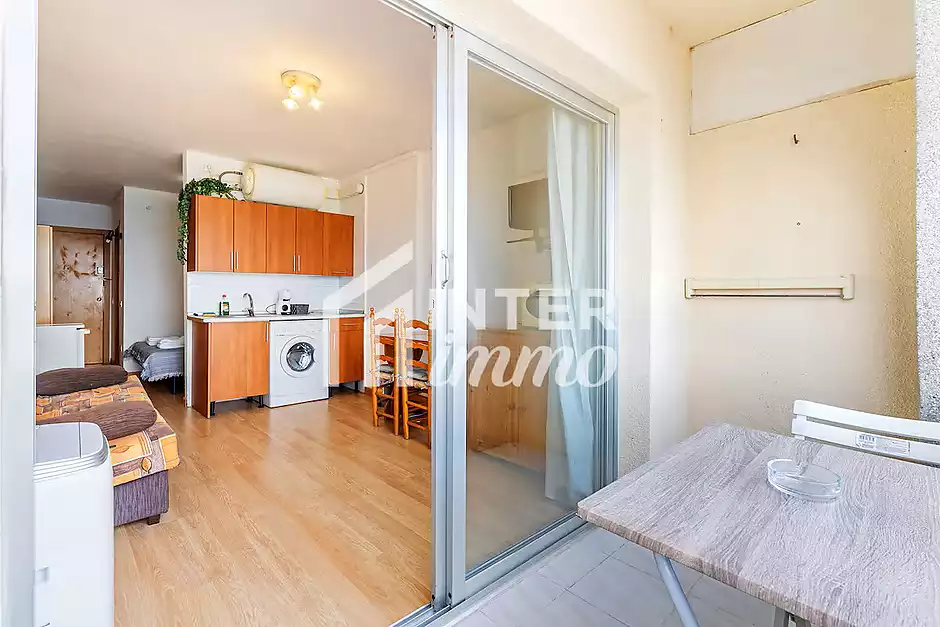 Estudio en planta 17 con terraza y espectaculares vistas al mar &ndash; Empuriabrava, Costa Brava - foto 13 de 16